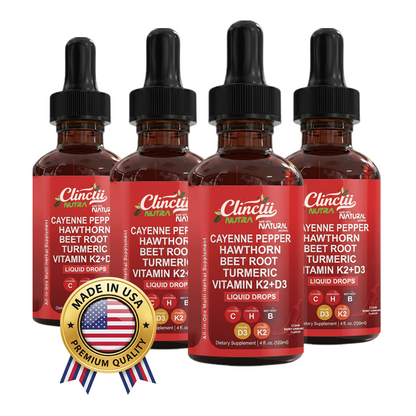 All-In-One Multi-Herbal Supplement (4 fl oz) – Boosts Bone Health, Blood Flow & Daily Energy