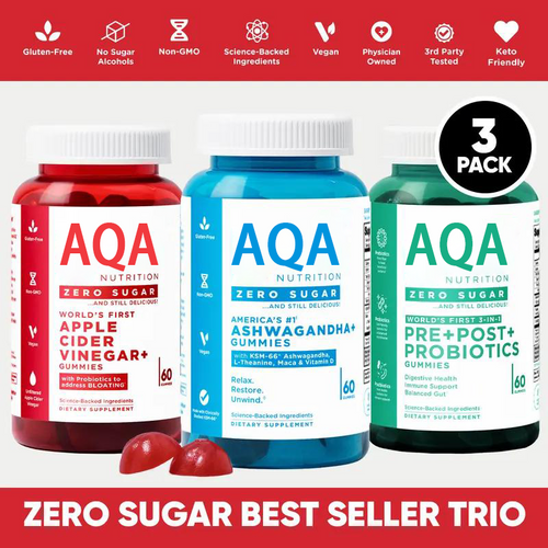 AQA Zero Sugar Best Seller Trio