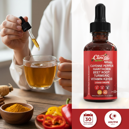 All-In-One Multi-Herbal Supplement (4 fl oz) – Boosts Bone Health, Blood Flow & Daily Energy